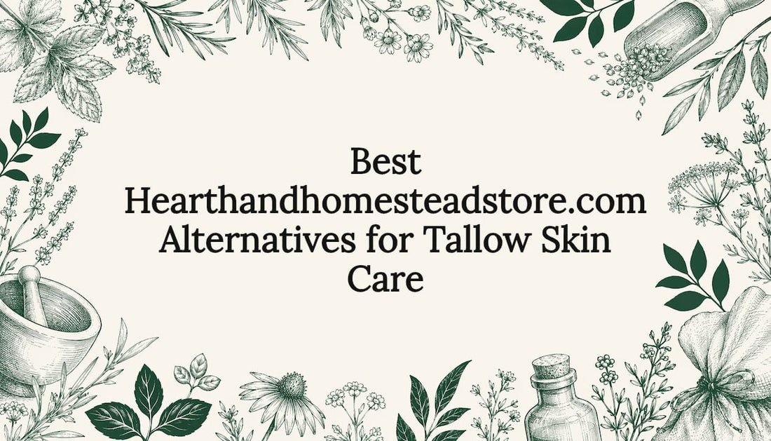 Decorative botanical title card illustration