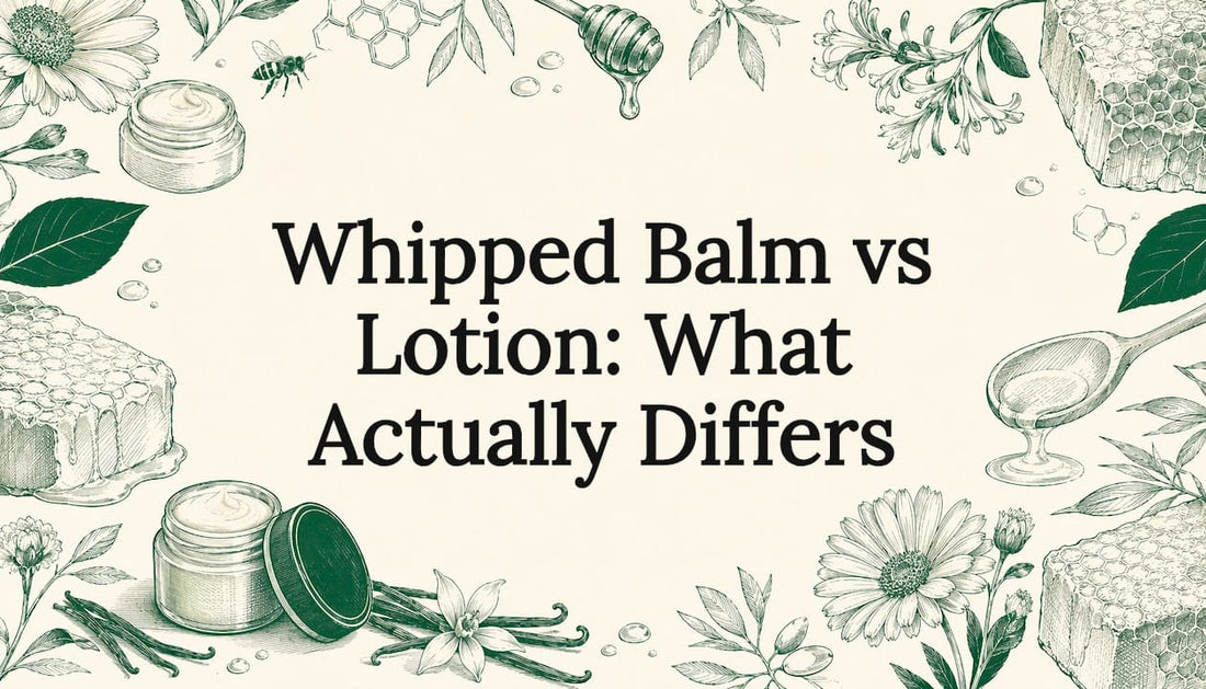 Decorative title card illustration for skincare article
