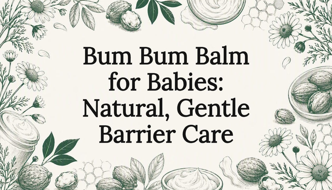 Decorative botanical title card illustration