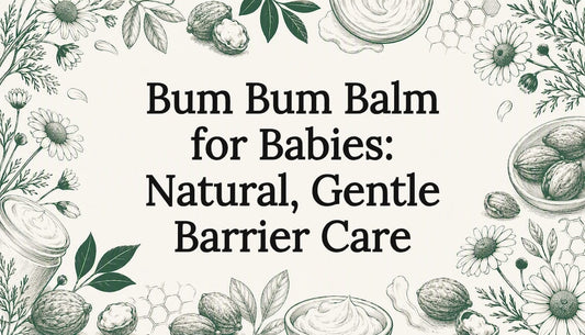 Decorative botanical title card illustration