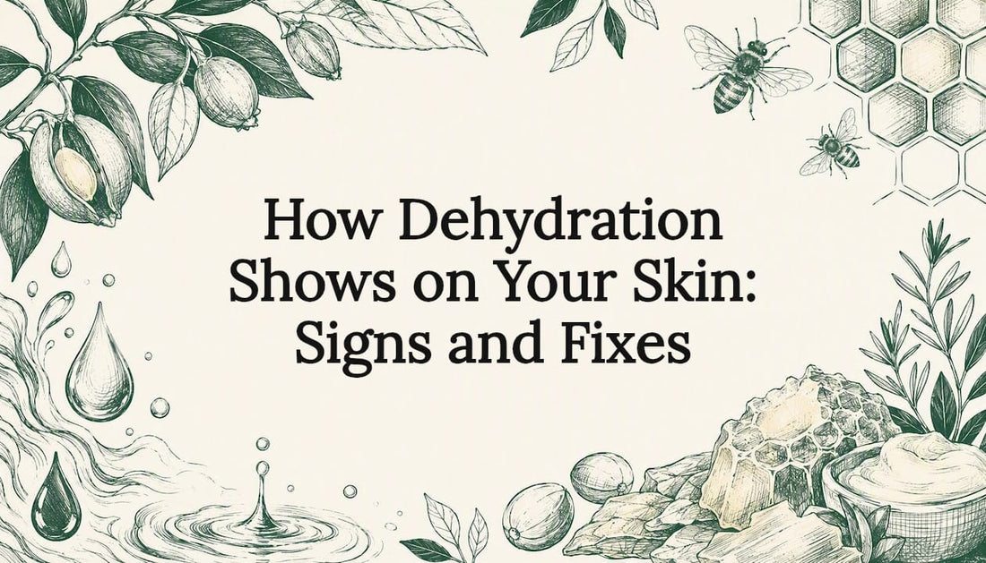 Decorative botanical title card illustration