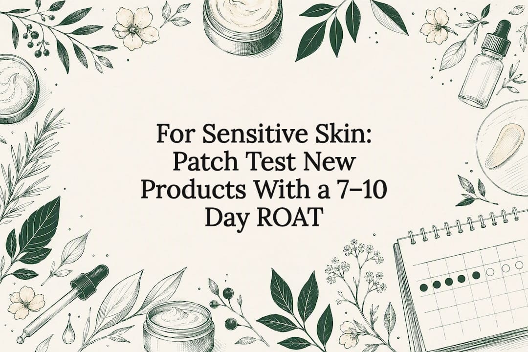 Decorative ROAT patch-testing title card