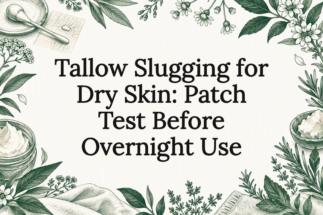 Decorative tallow slugging title card