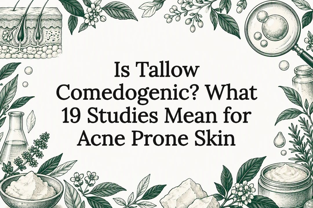 Decorative tallow and skin research title card