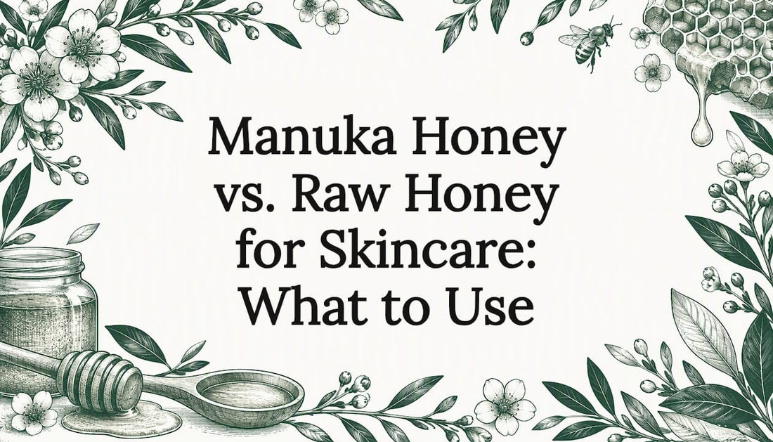 Hand-drawn honey and botanical title card