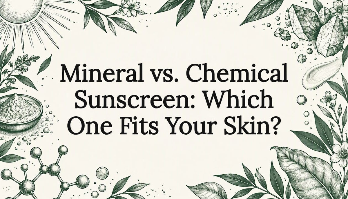 Sunscreen-themed decorative title card