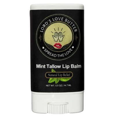 Mint Beef Tallow Lip Balm Stick