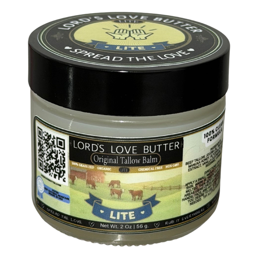 Original Beef Tallow Balm Lite with Manuka Honey