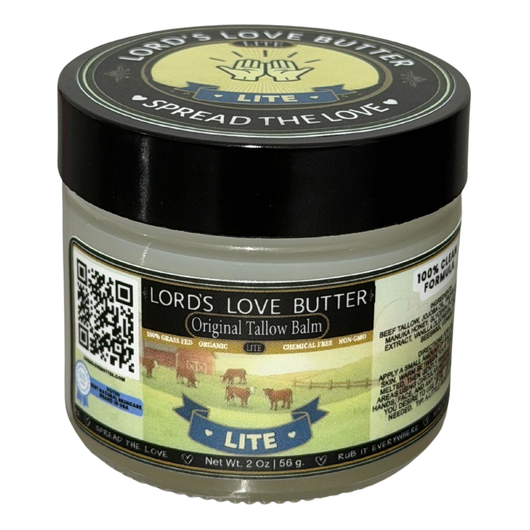 Original Beef Tallow Balm Lite with Manuka Honey