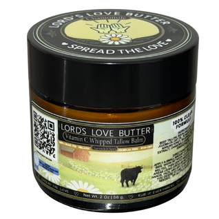 Vitamin C Whipped Beef Tallow Balm with Manuka Honey & Squalane