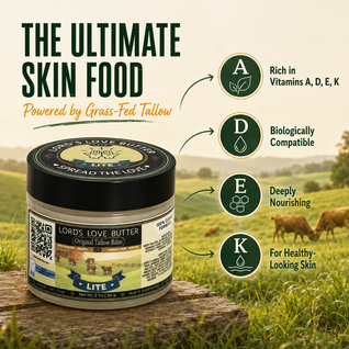 Original Beef Tallow Balm Lite with Manuka Honey