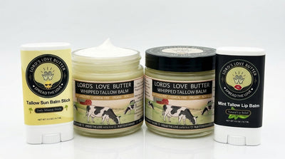 Tallow Double Jar Kit — Manuka Honey, Zinc Oxide + Propolis