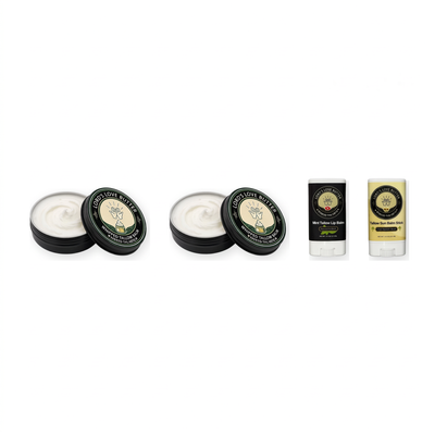 Tallow Double Tin Kit — Manuka Honey, Zinc Oxide + Propolis