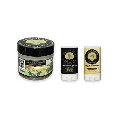 Tallow Starter Kit — Manuka Honey, Zinc Oxide + Propolis