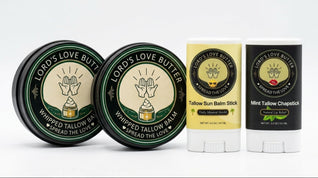 Tallow Double Tin Kit — 2 Tins + Lip + Sun | Manuka & Propolis