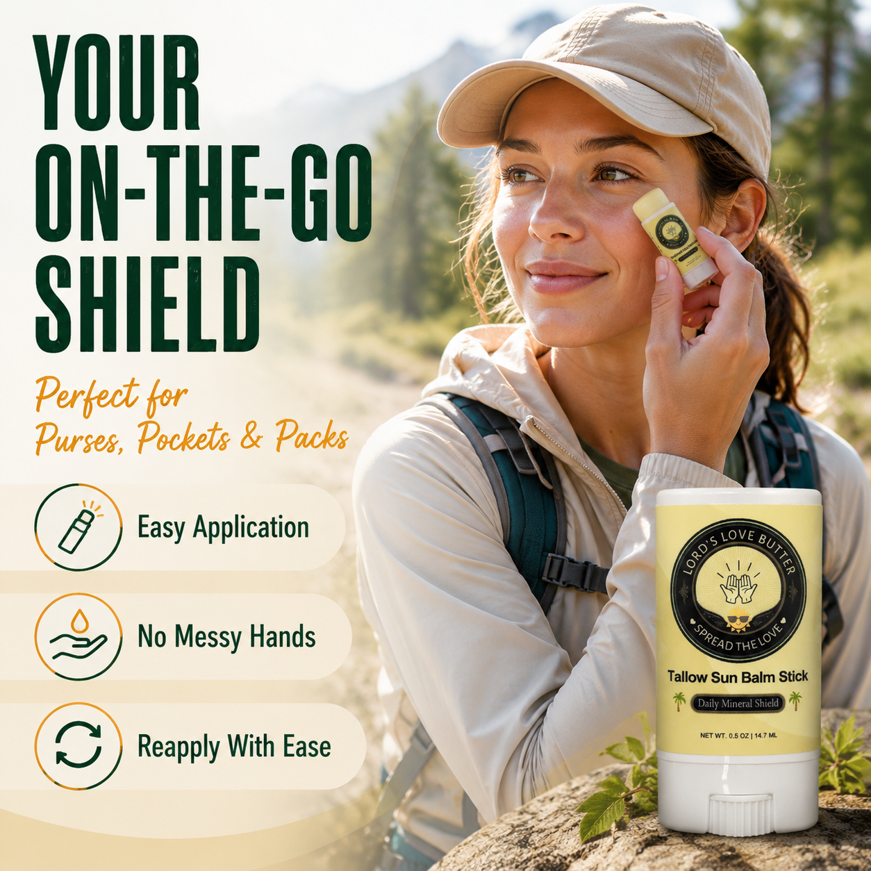 Tin, Lip Balm & Sun Shield Tallow Bundle